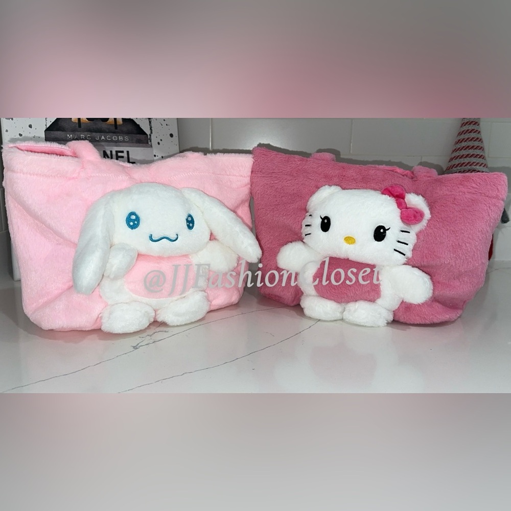 Plush Tote Bag 🩷